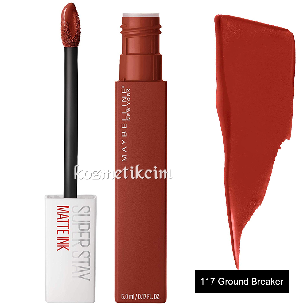 Maybelline Superstay Matte Ink Liquid Lipstick 117 Ground Breaker