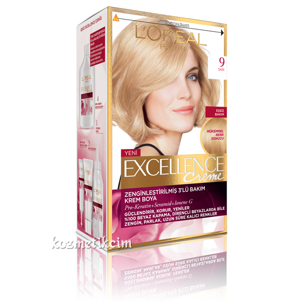 L'Oréal Excellence Creme Saç Boyası 9.0 Sarı