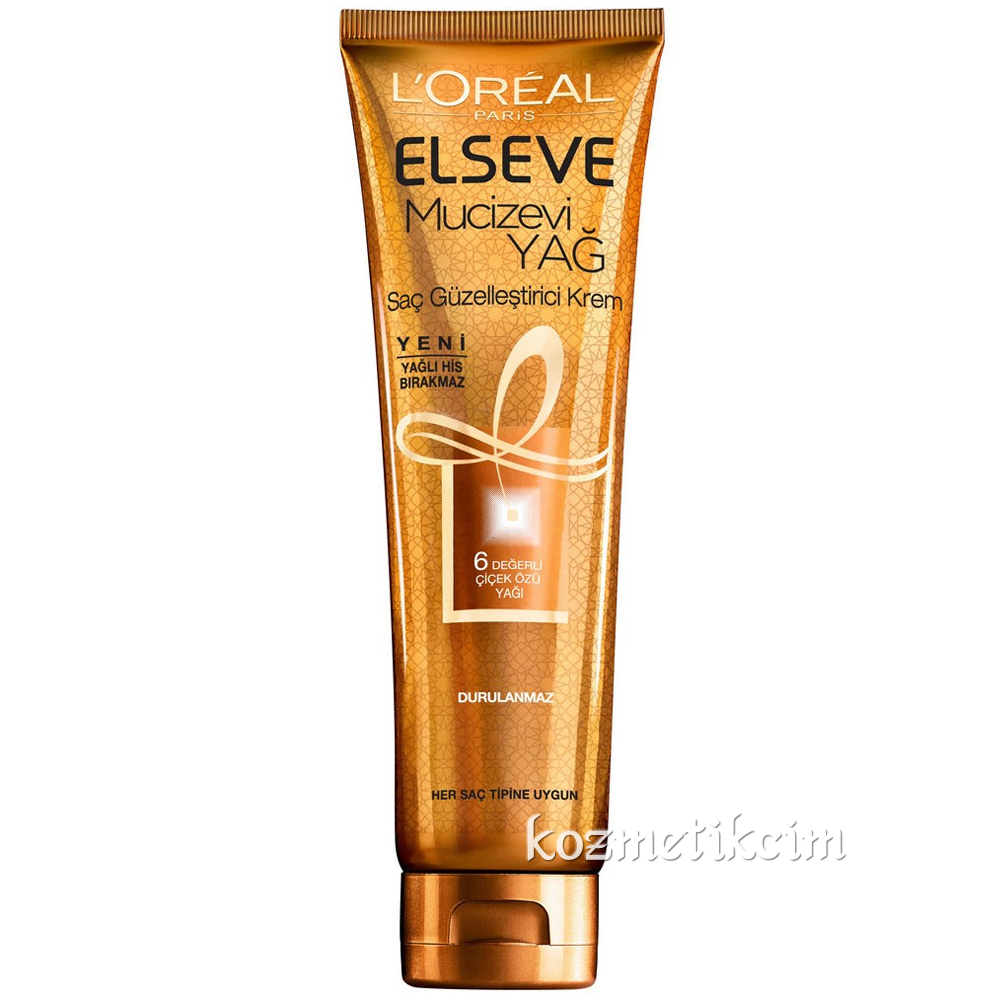 L'Oréal Elseve Mucizevi Yağ Saç Güzelleştirici Krem Tüm Saçlar İçin 150 ml