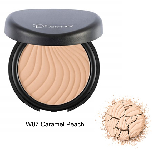 Flormar Wet & Dry Compact Powder W07 Caramel Peach