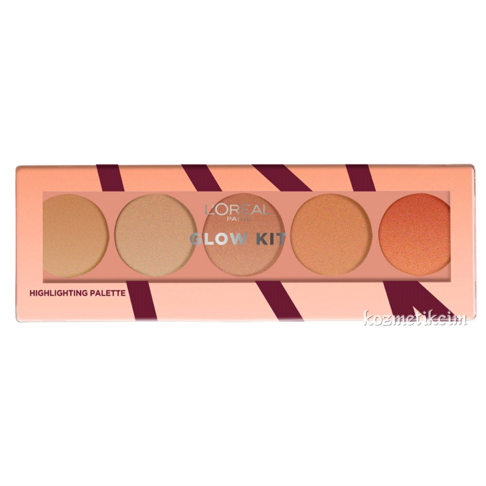 L'Oréal Merry Metals Glow Kit Highlighting Palette