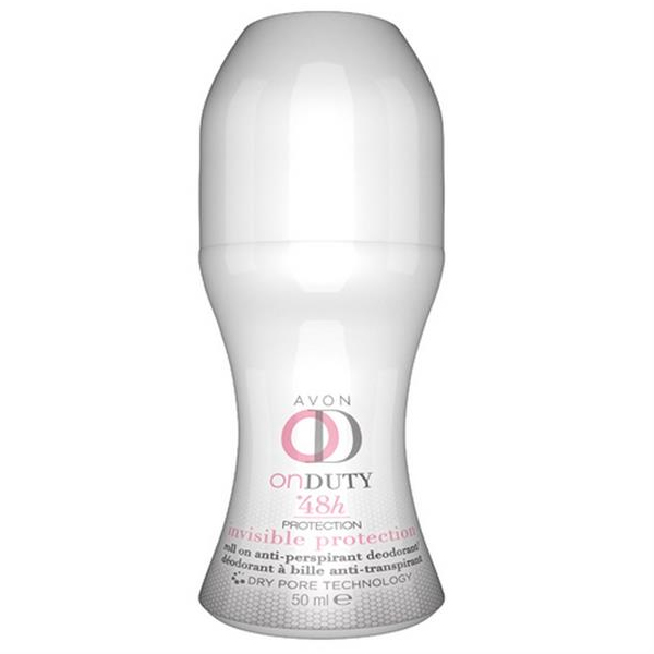 AVON On Duty Invisible Protection Anti-Perspirant Roll On Bayan Deodorant 50 ml