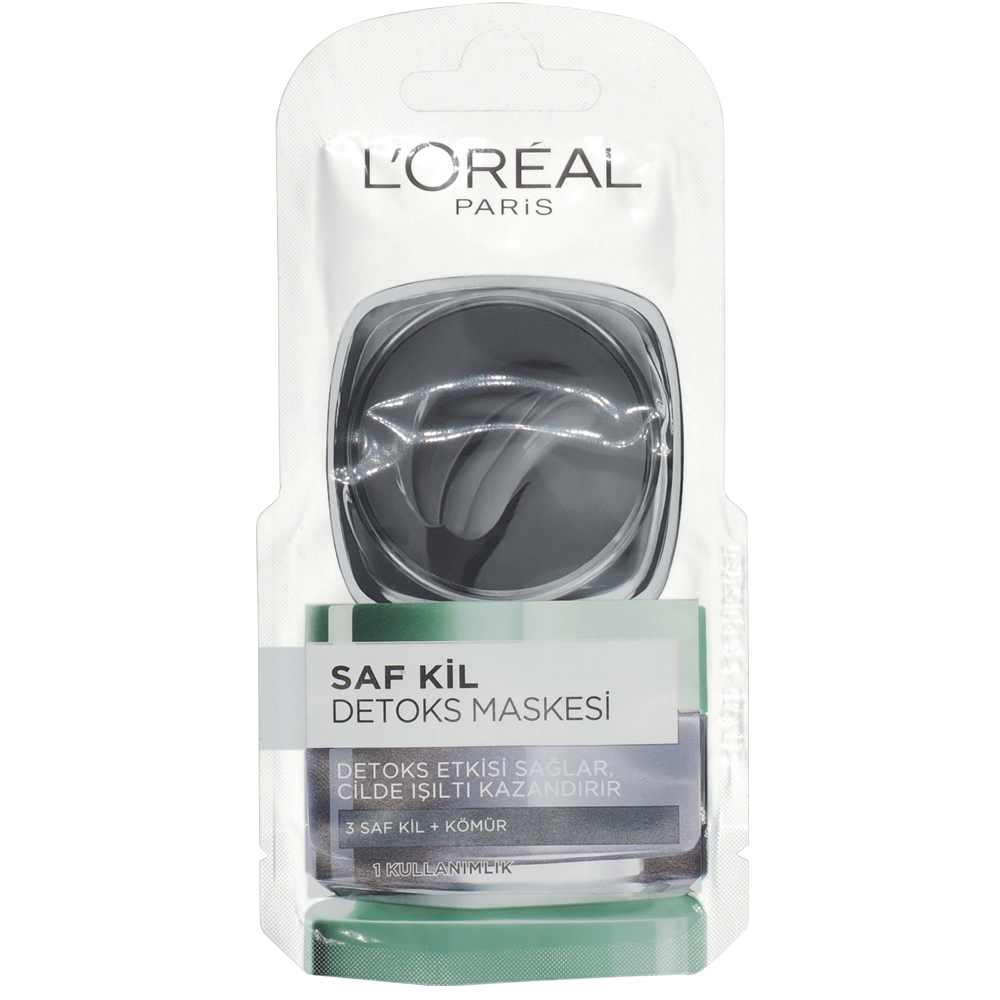 L'Oréal Saf Kil Detoks Maskesi 1 Kullanımlık