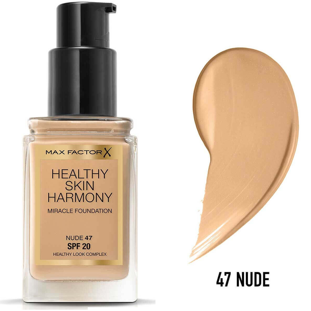 Max Factor Healthy Skin Harmony Foundation 47 Nude