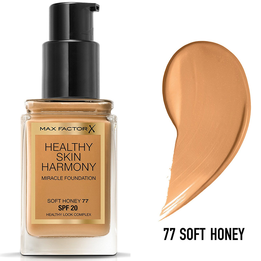 Max Factor Healthy Skin Harmony Foundation 77 Soft Honey