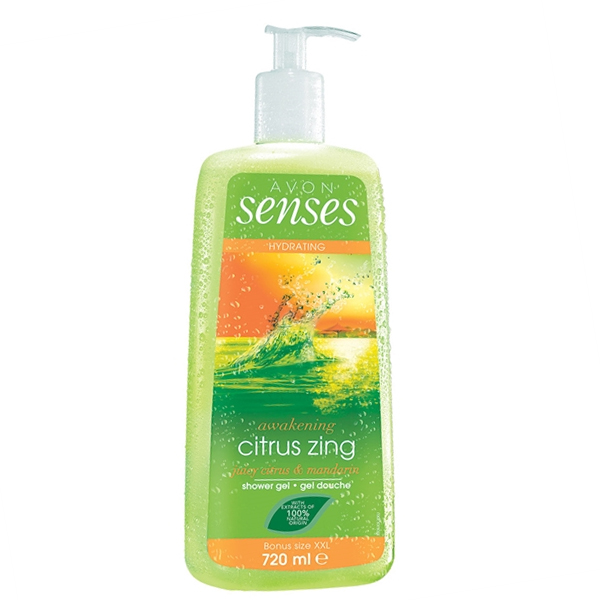 AVON Senses Citrus Zing Nemlendirici Duş Jeli 720 ml