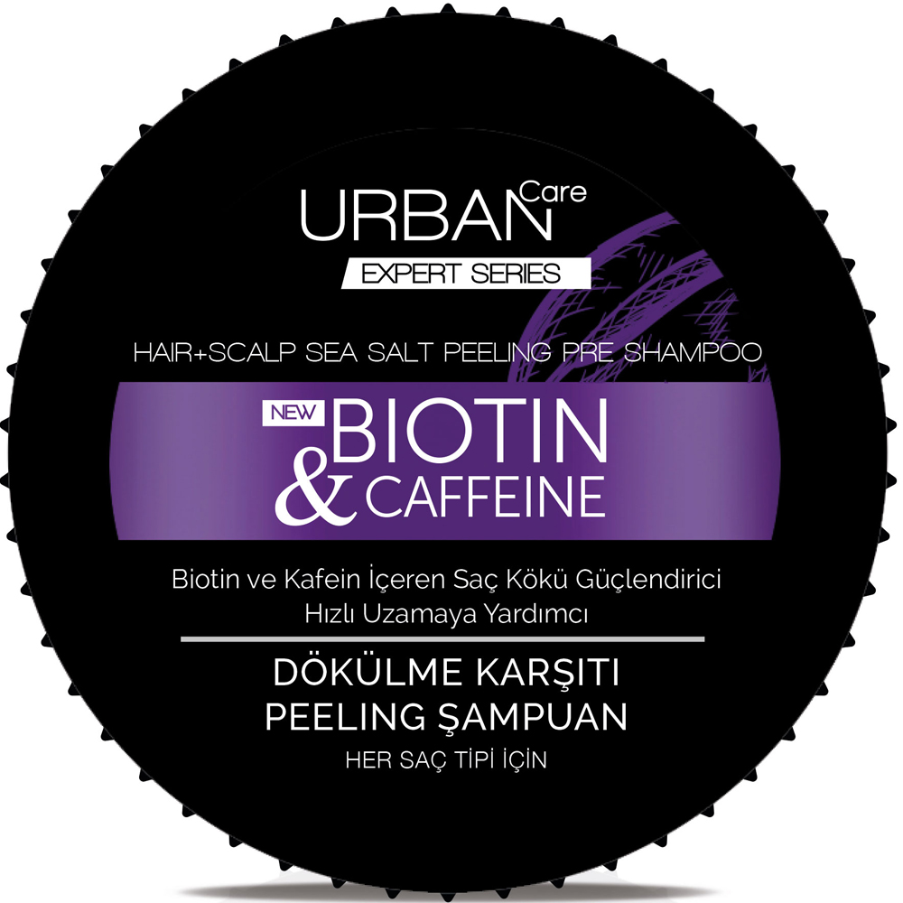 Urban Care Expert Biotin & Caffeine Dökülme Karşıtı Peeling Şampuan 200 ml
