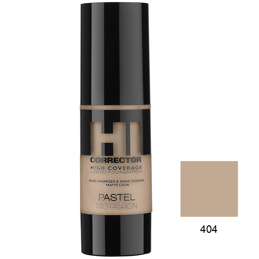Pastel HI Corrector High Coverage Liquid Foundation 404