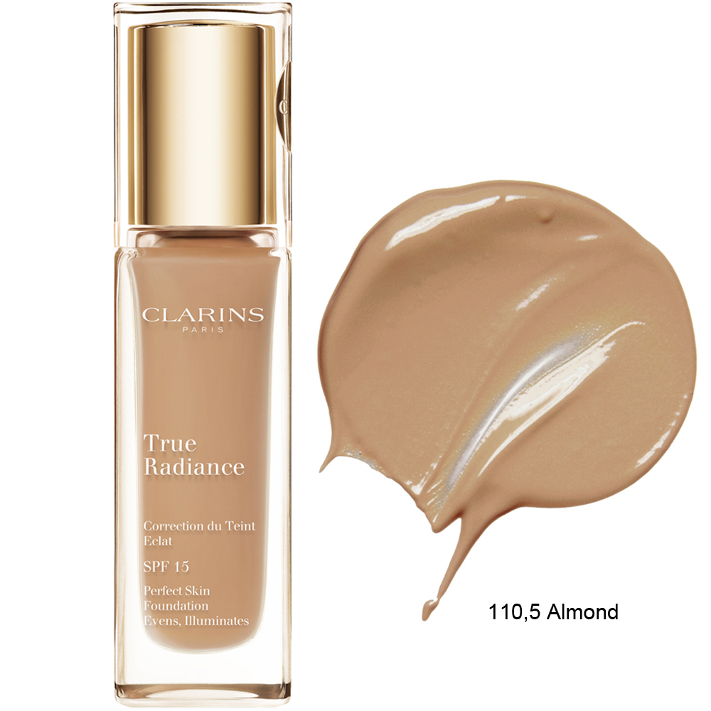Clarins True Radiance Foundation SPF 15 110,5 Almond