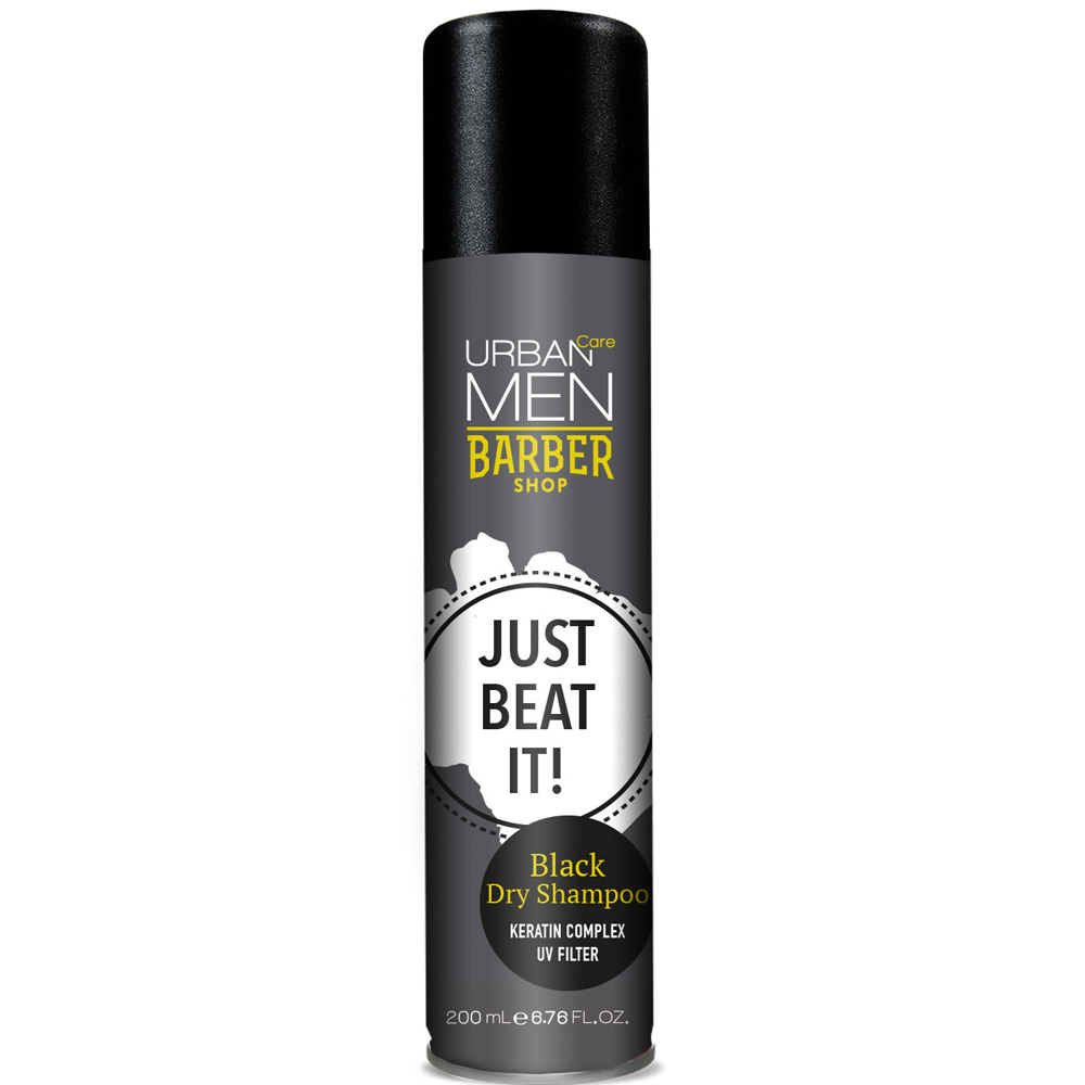 Urban Care Erkek Siyah Saçlar için Renkli Kuru Şampuan 200 ml