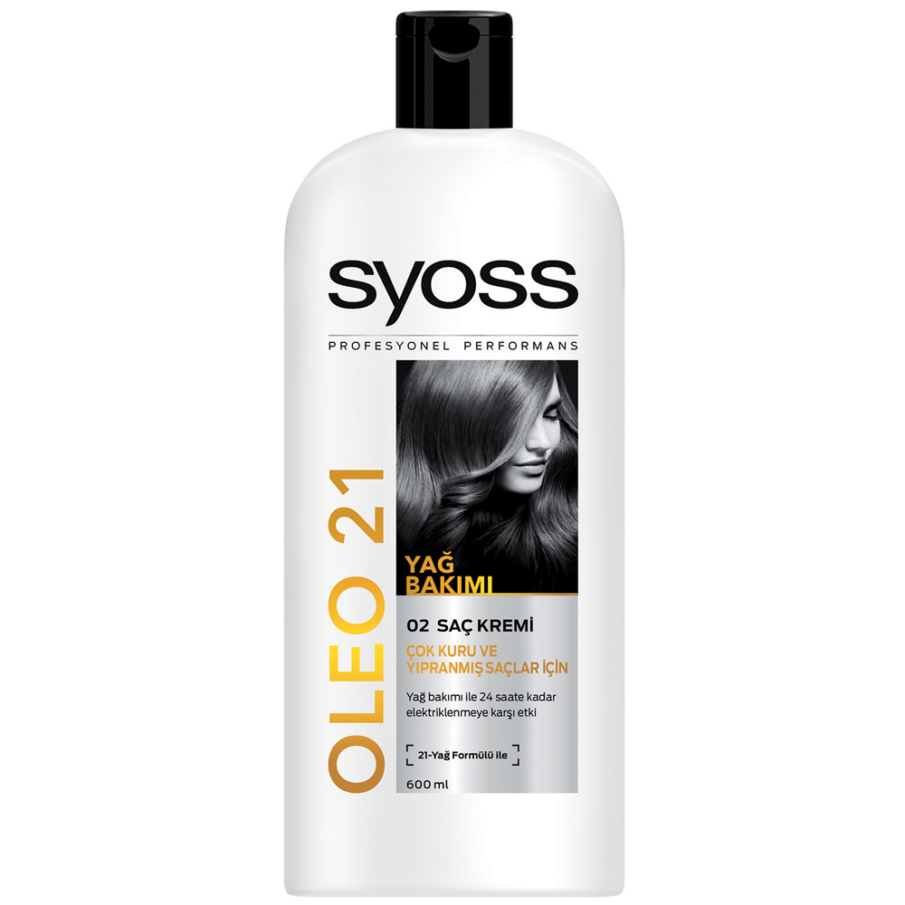 Syoss OLEO 21 Çok Kuru ve Yıpranmış Saçlar İçin Saç Kremi 550 ml