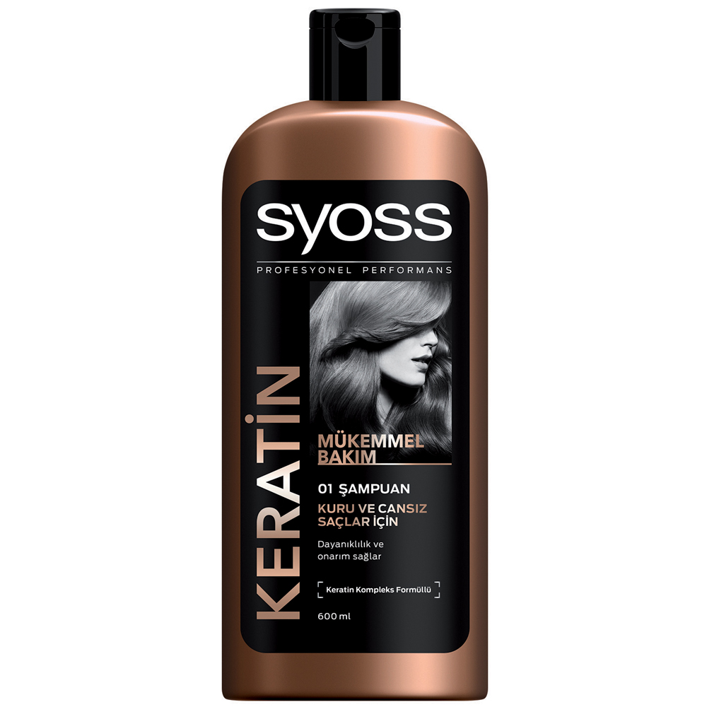 Syoss Keratin Kuru ve Cansız Saçlar İçin Şampuan 550 ml
