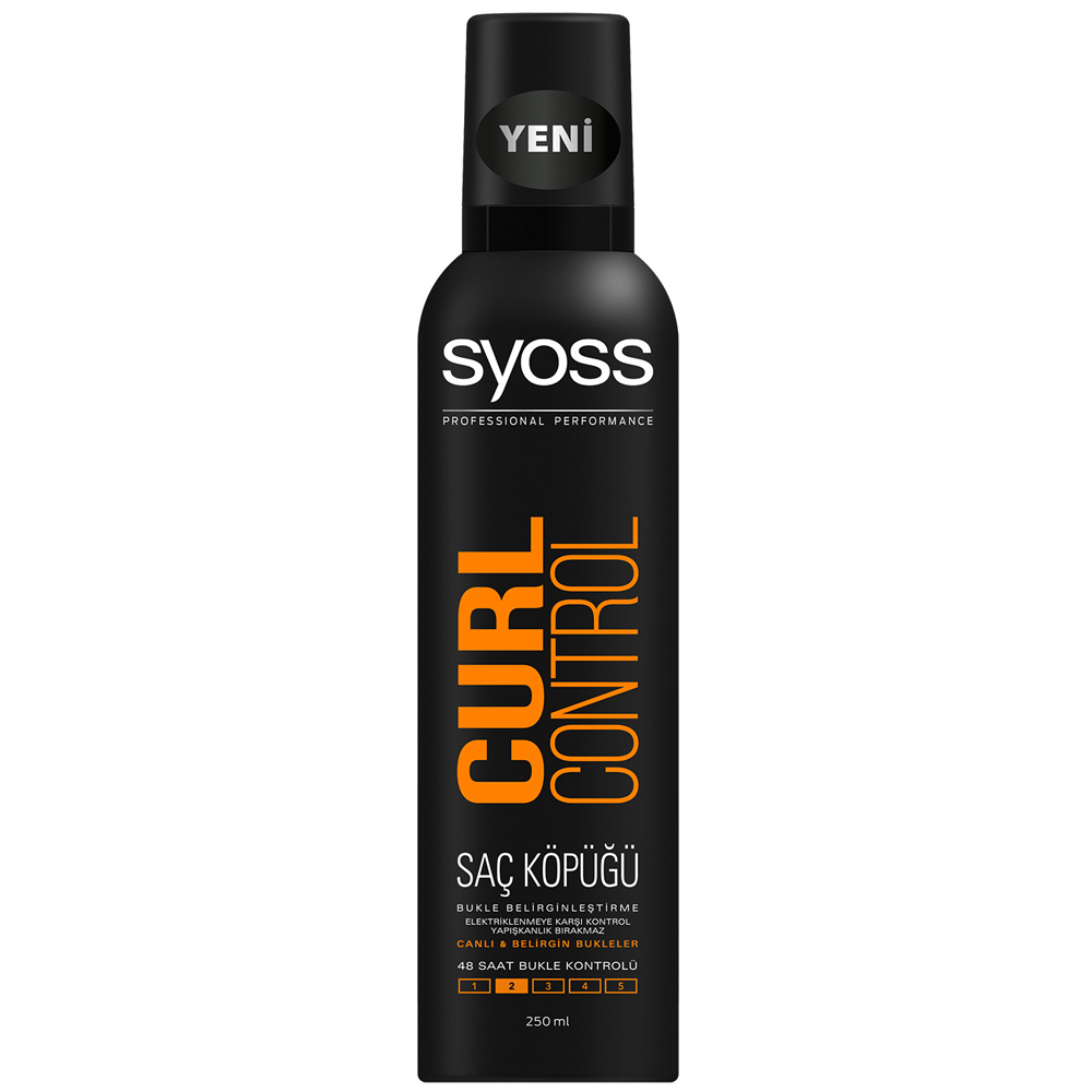 Syoss Curl Control Saç Köpüğü 250 ml