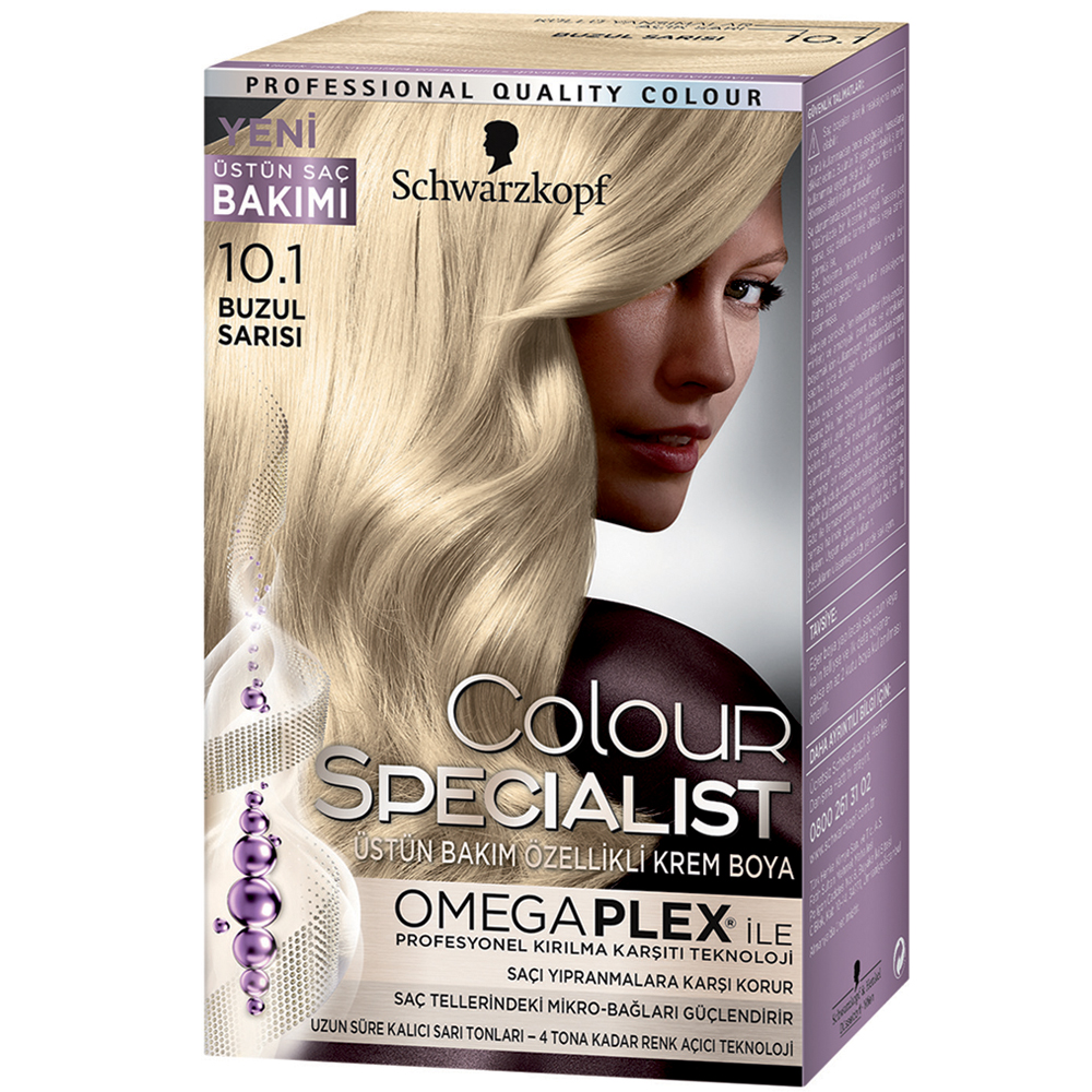 Schwarzkopf Colour Specialist Saç Boyası 10.1 Buzul Sarısı