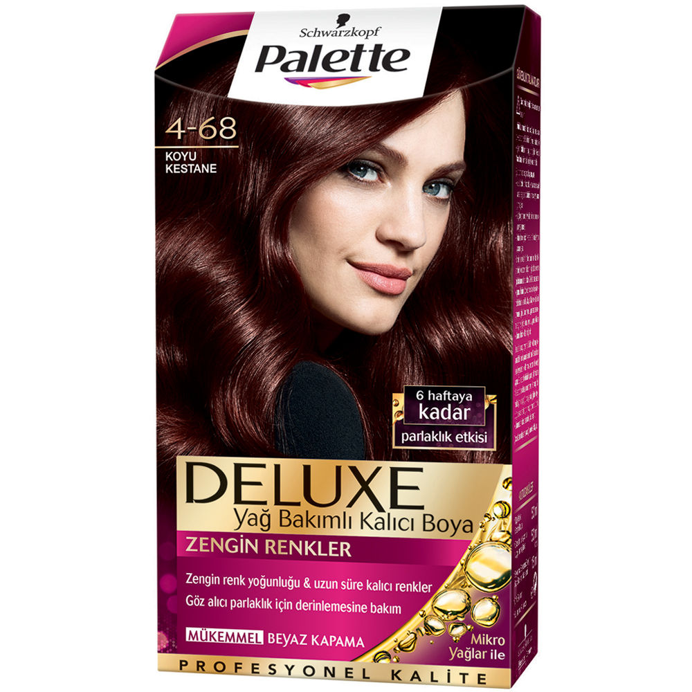 Palette Deluxe Saç Boyası 4-68 Koyu Kestane