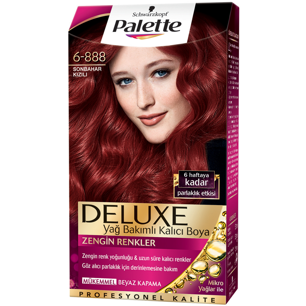 Palette Deluxe Saç Boyası 6-888 Sonbahar Kızılı