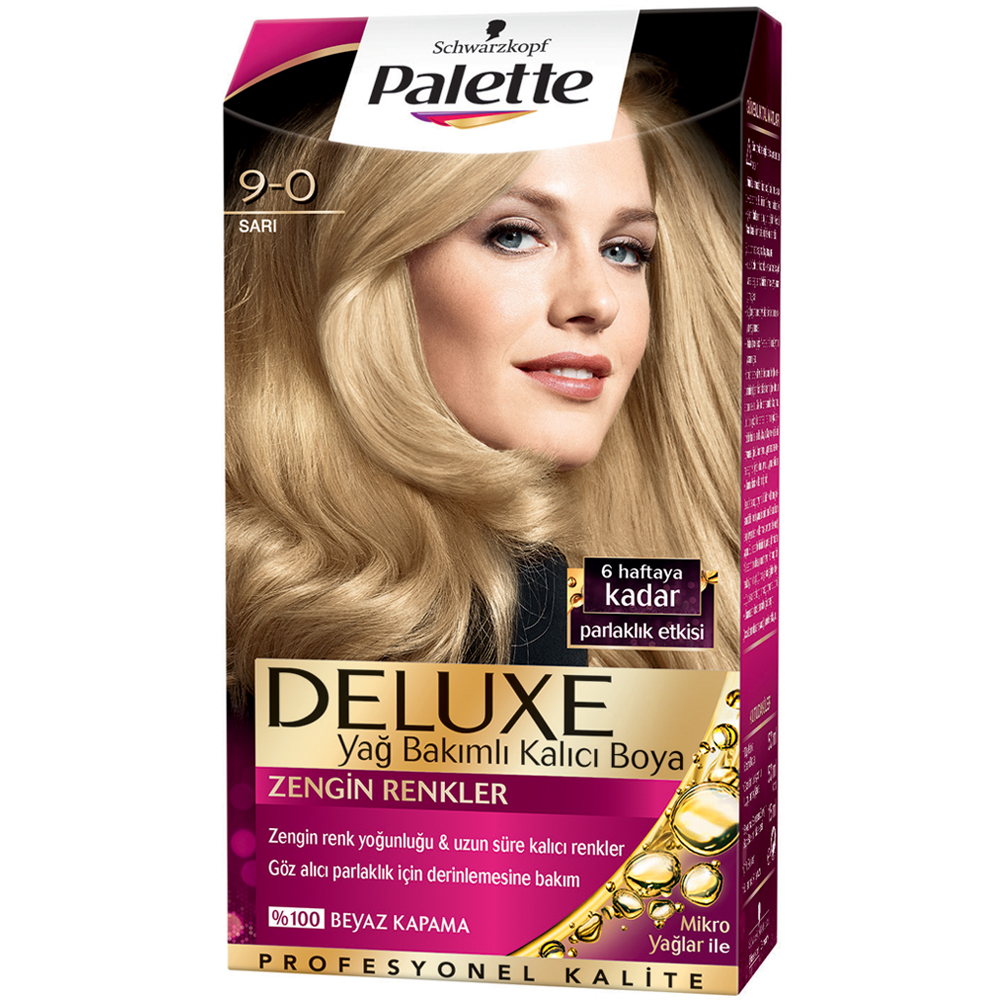 Palette Deluxe Saç Boyası 9-0 Sarı