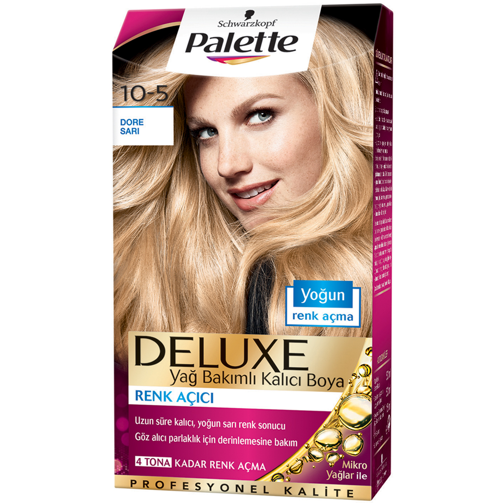Palette Deluxe Saç Boyası 10-5 Dore Sarı