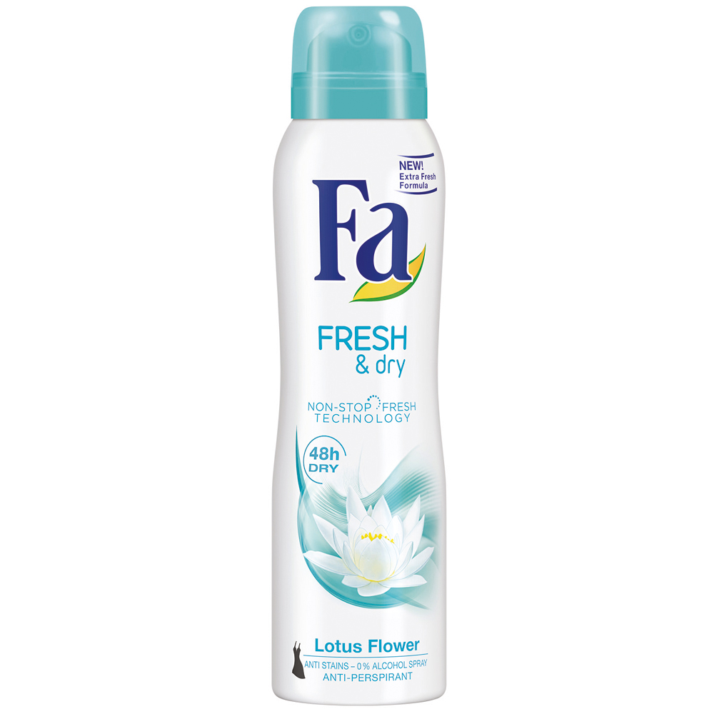 Fa Fresh & Dry Lotus Flower Kadın Deodorant 150 ml