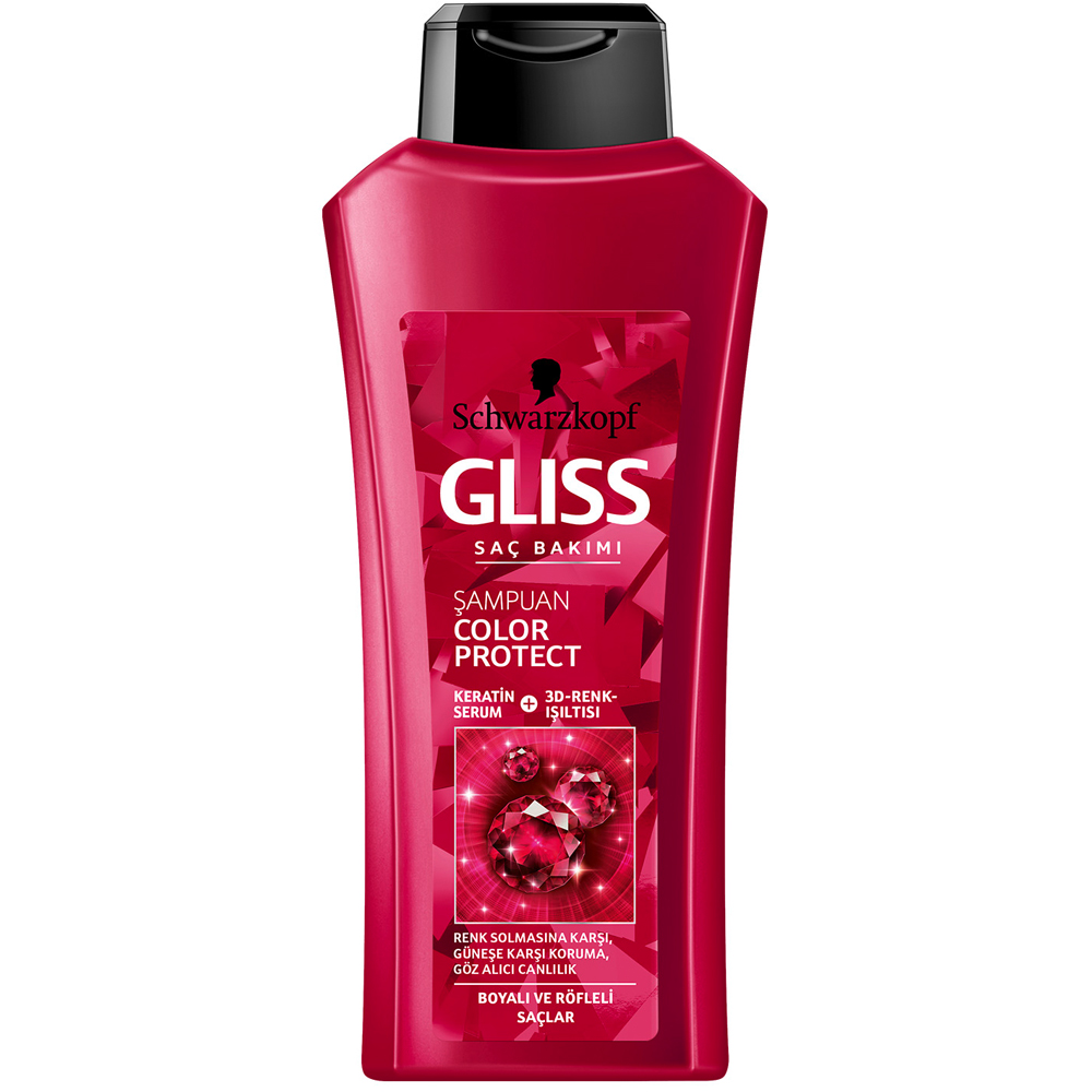 Schwarzkopf Gliss Color Protect Boyalı ve Röfleli Saçlar İçin Şampuan 550 ml