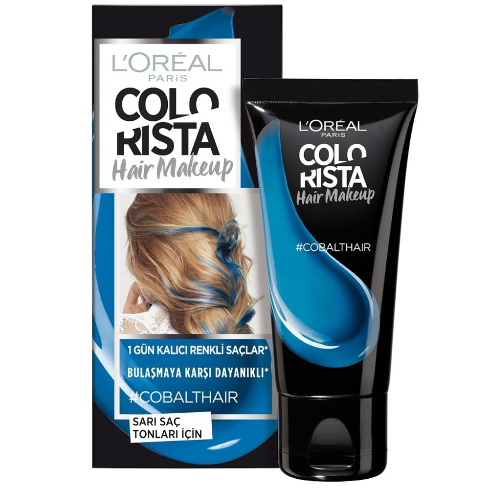 L'Oréal Colorista Hair Makeup 1 Gün Kalıcı Saç Boyası Cobalt