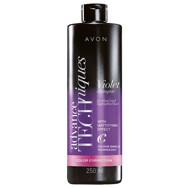 AVON Advance Techniques Colour Correction Sarı ve Gölgeli Saçlar İçin Şampuan 250 ml