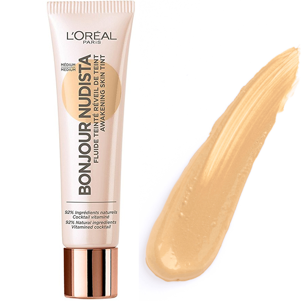 L'Oréal Bonjour Nudista Awakening Skin Tint Aydınlık Veren Renkli Nemlendirici Medium
