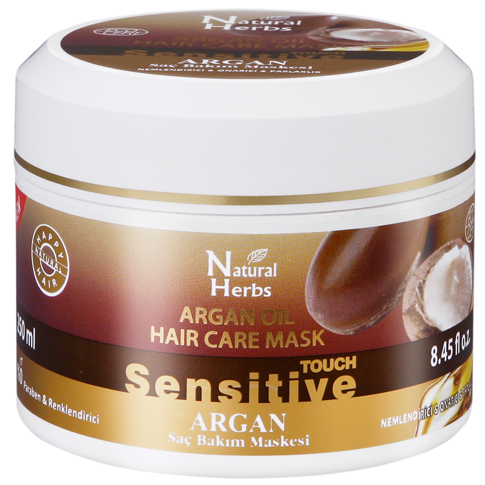 Natural Herbs Argan Saç Bakım Maskesi 250 ml