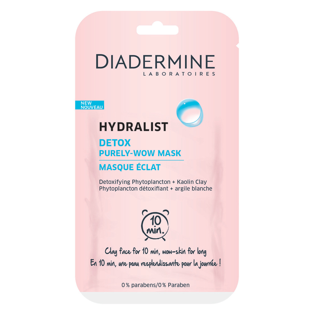 Diadermine Hydralist Detox Purely Wow Mask Detoks Maske
