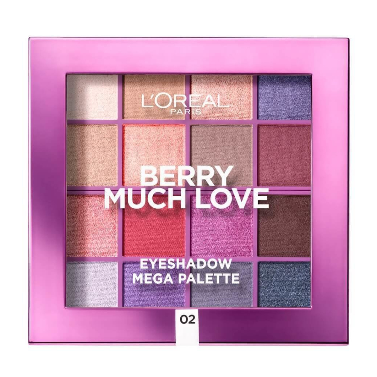 L'Oréal Berry Much Love Eyeshadow Mega Palette Far Paleti