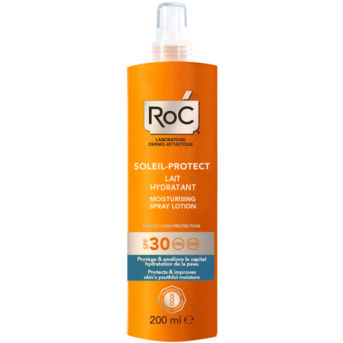 RoC Soleil Protect Suya Dayanıklı Nemlendirici Güneş Korumalı Vücut Spreyi SPF 30