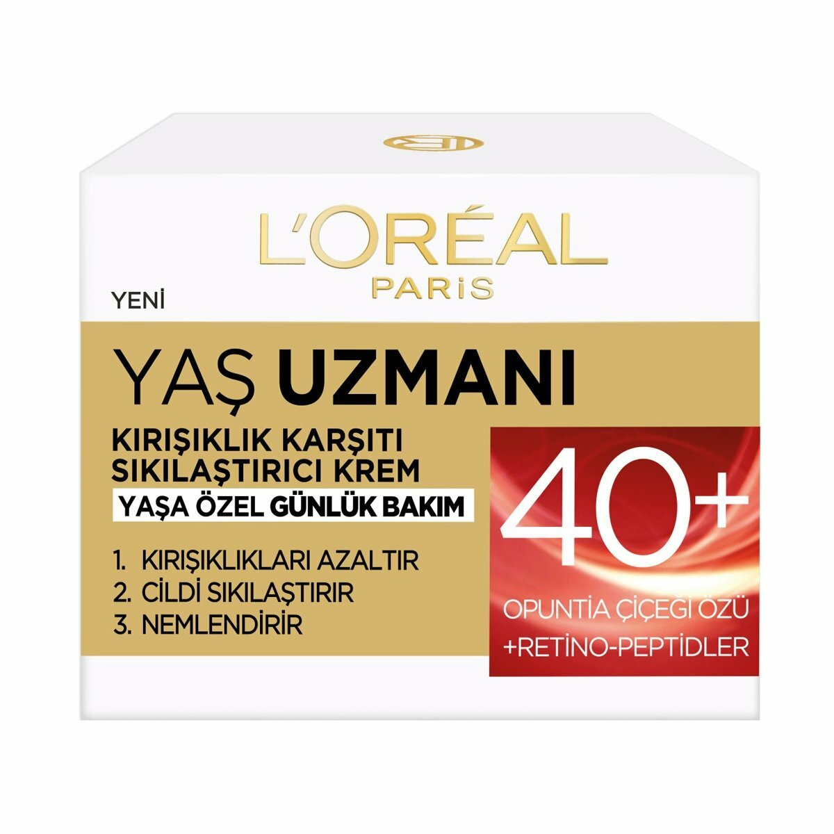 L'Oréal Yaş Uzmanı Kırışıklık Karşıtı Sıkılaştırıcı Krem 40 Yaş Üzeri 50 ml