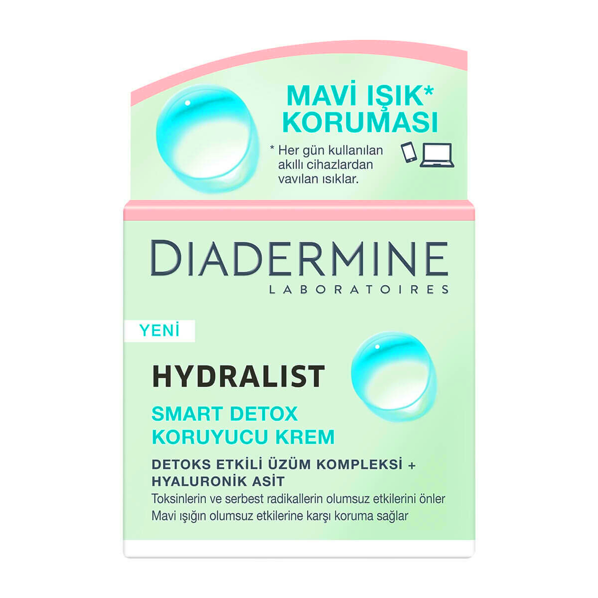 Diadermine Hydralist Smart Detox Koruyucu Gündüz Kremi 50 ml