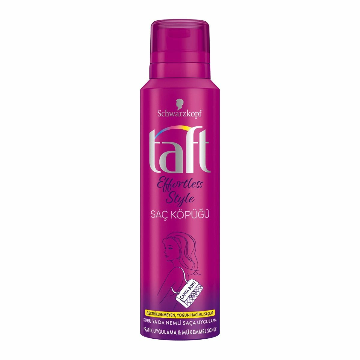 Taft Effortless Style Saç Köpüğü 150 ml