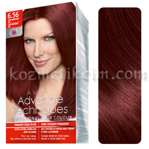 Avon Saç boyası 6.56 Akaju Kızıl